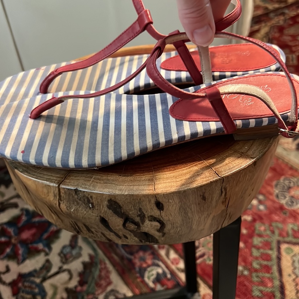 Brooks Brothers t-strap sandals - Picture 3 of 8